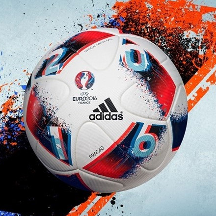 Complex Chemie Op en neer gaan Adidas introduceert een nieuwe voetbal voor de knock out ronden van het EK  2016